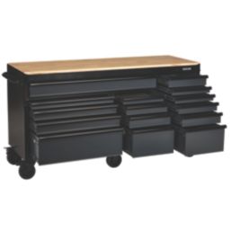 Bunker  15-Drawer Trolley Grey