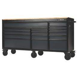 Bunker  15-Drawer Trolley Grey