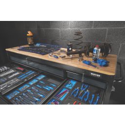 Bunker  15-Drawer Trolley Grey