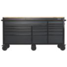 Bunker  15-Drawer Trolley Grey