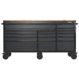 Bunker  15-Drawer Trolley Grey