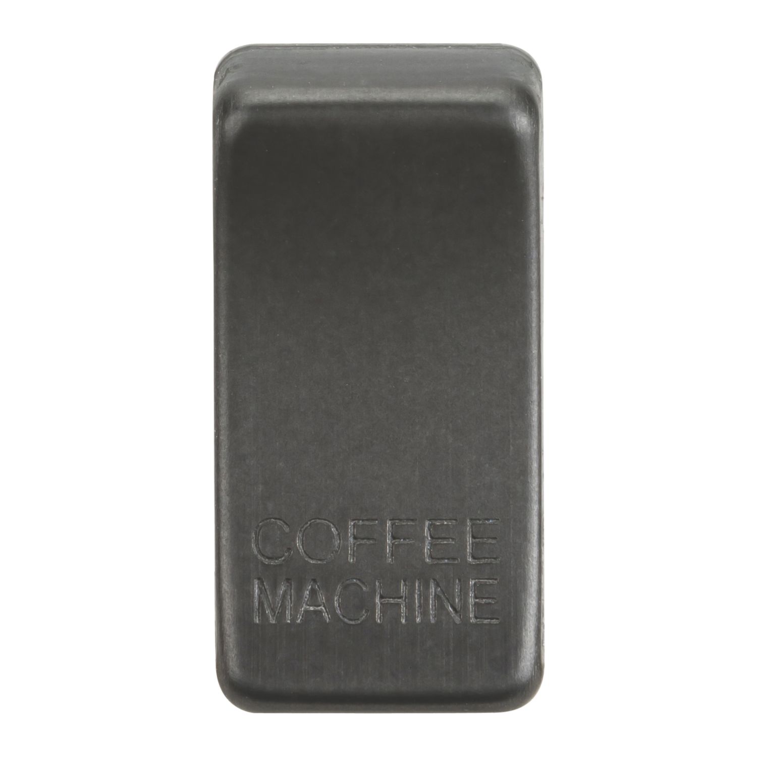 Knightsbridge 'COFFEE MACHINE' Switch Cover Smoked Bronze (575CR)