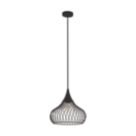 Eglo Staverton Pendant Light Black