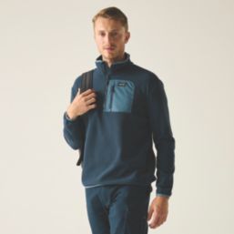 Regatta Frankie Half Zip Fleece Navy / China Blue 2X Large 55.9" Chest