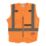 Milwaukee  Hi-Vis Vest Orange Large / X Large 42" Chest