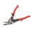 Wiss M-6R Metalmaster Offset Left Aviation Snip 12½" (317mm)
