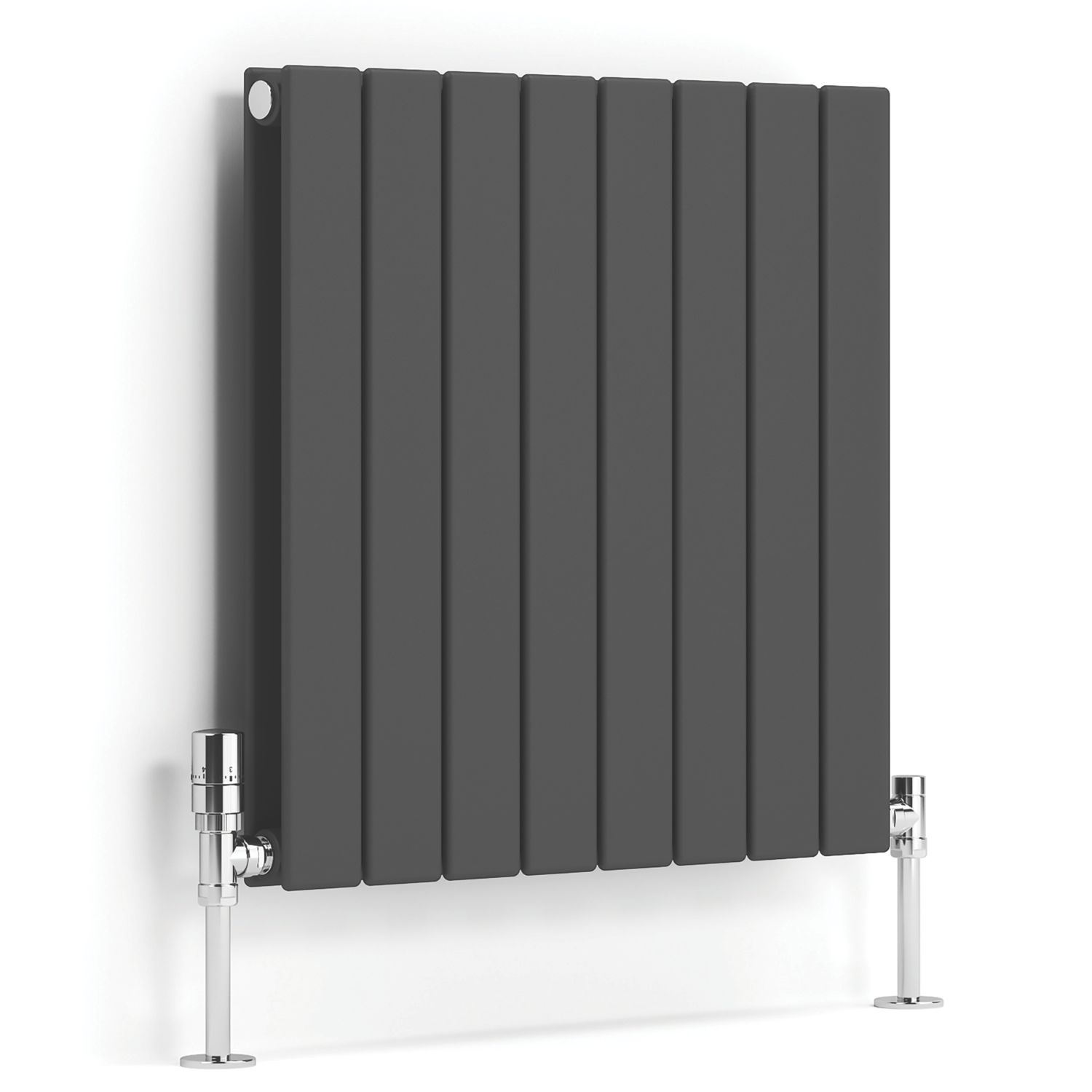 Terma Forte 600mm x 588mm 2111BTU Anthracite Vertical Designer Radiator (575HE)
