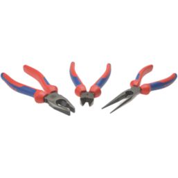 Knipex Cobra Water Pump Pliers 3 Piece Set - Screwfix