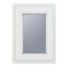 Crystal  Top Opening Obscure Triple-Glazed Casement White uPVC Window 440mm x 610mm