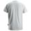 Snickers 2590 Logo Short Sleeve T-Shirt Grey Melange X Large 46" Chest