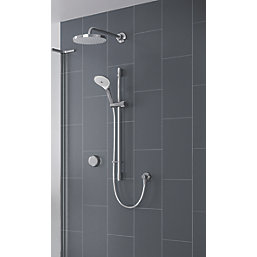 Mira Activate HP/Combi Rear-Fed Dual Outlet Chrome Thermostatic Digital Mixer Shower