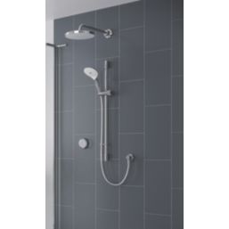 Mira Activate with ColdBoost HP/Combi Rear-Fed Dual Outlet Chrome Thermostatic Digital Mixer Shower