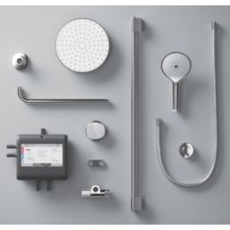 Mira Activate with ColdBoost HP/Combi Rear-Fed Dual Outlet Chrome Thermostatic Digital Mixer Shower