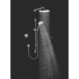 Mira Activate with ColdBoost HP/Combi Rear-Fed Dual Outlet Chrome Thermostatic Digital Mixer Shower