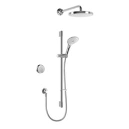 Mira Activate with ColdBoost HP/Combi Rear-Fed Dual Outlet Chrome Thermostatic Digital Mixer Shower