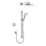 Mira Activate with ColdBoost HP/Combi Rear-Fed Dual Outlet Chrome Thermostatic Digital Mixer Shower