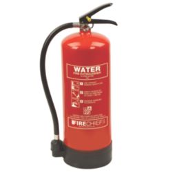 Firechief CXW6 Water Fire Extinguisher 6Ltr