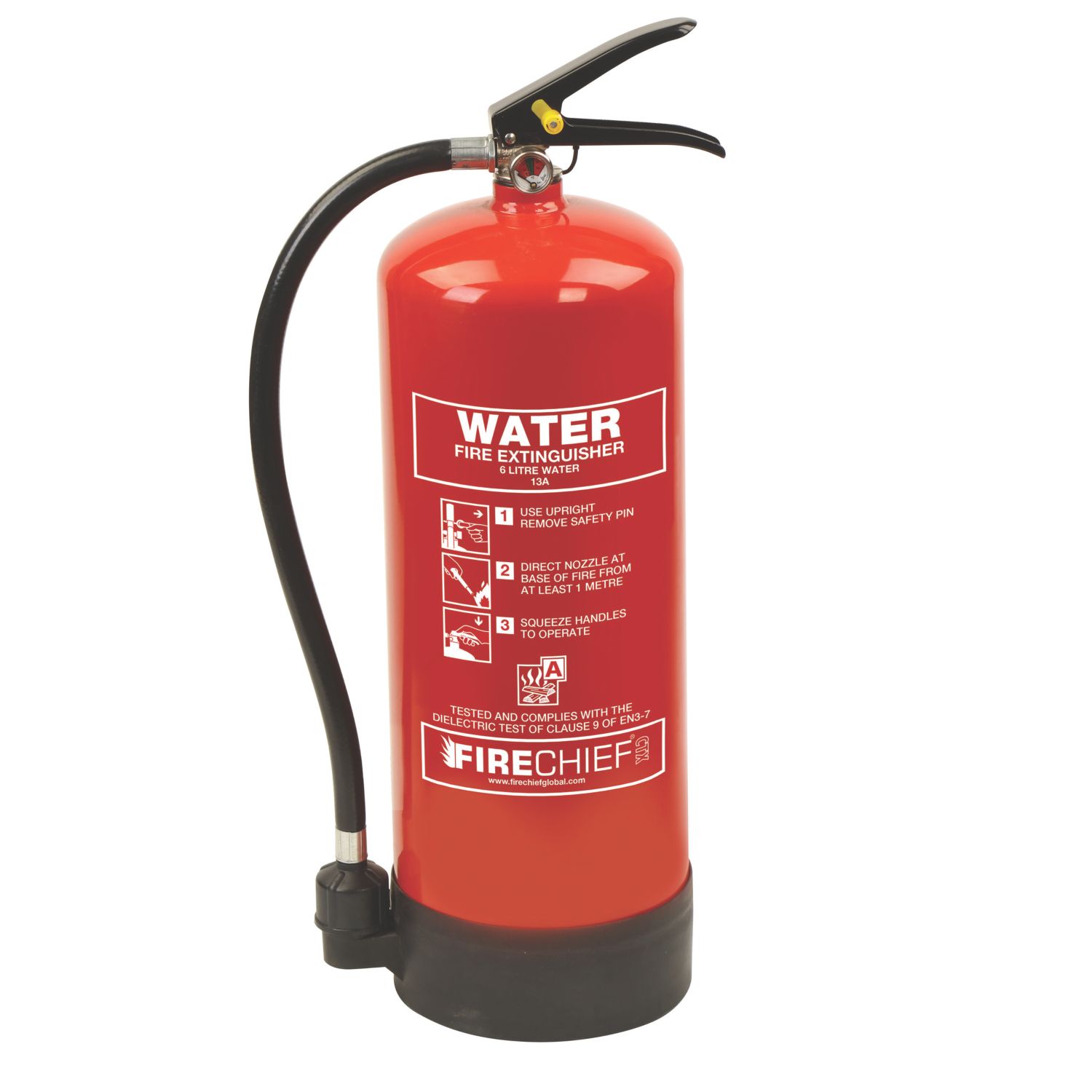 Firechief CXW6 Water Fire Extinguisher 6Ltr (575KW)