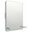 Saxby Tigris Rectangular Bathroom Mirror With 60lm LED Light 390mm x 500mm