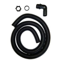 Straight PLC Water Butt Overflow Kit