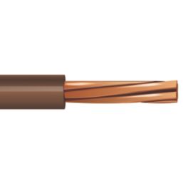 Time 6491B Brown 2.5mm² LSZH Conduit Cable 100m Drum
