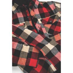 Hard Yakka Shacket  Shirt Jacket Red Medium 38" Chest