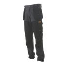 DEWALT Memphis Work Trousers Grey/Black 36" W 29" L