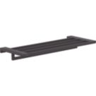 Hansgrohe AddStoris Towel Rack & Holder Matt Black 648mm x 248mm x 72mm