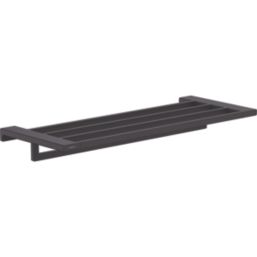 Hansgrohe AddStoris Towel Rack & Holder Matt Black 648mm x 248mm x 72mm