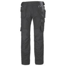 Helly Hansen Oxford Construction Work Trousers Black 44" W 34" L