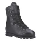 Haix Climber Size 9.5  Black Waterproof Steel Toe Cap Safety Boots