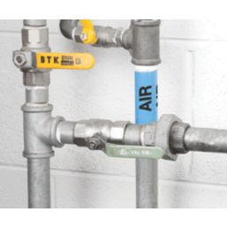 Essentials Air Pipe Marking Tape Blue 33m x 50mm