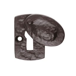 Carlisle Brass  Covered Euro Escutcheon (Single) Antique Black 30mm