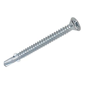 Heavy Duty Wing Tip No.3 Self Drill Screw BZP 5.5 x 85mm Pack of 100