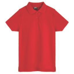 Pro RTX  Womens Polo Shirt Red Size 12
