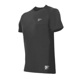 Reebok Lockup Short Sleeve T-Shirt Black Large 41-44" Chest