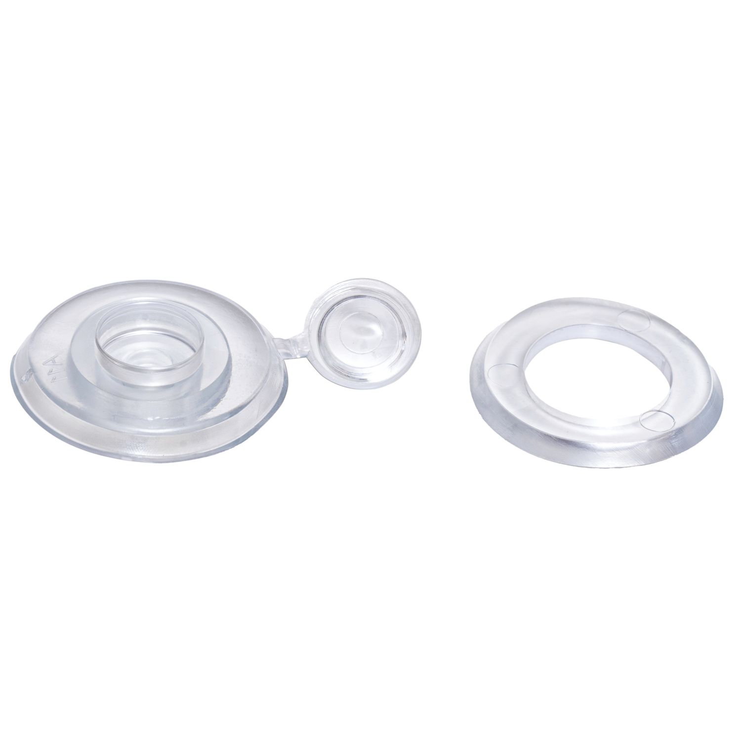 Radmat Building Materials Polycarbonate Fixings Clear 10mm x 20mm 50 Pack (576CY)