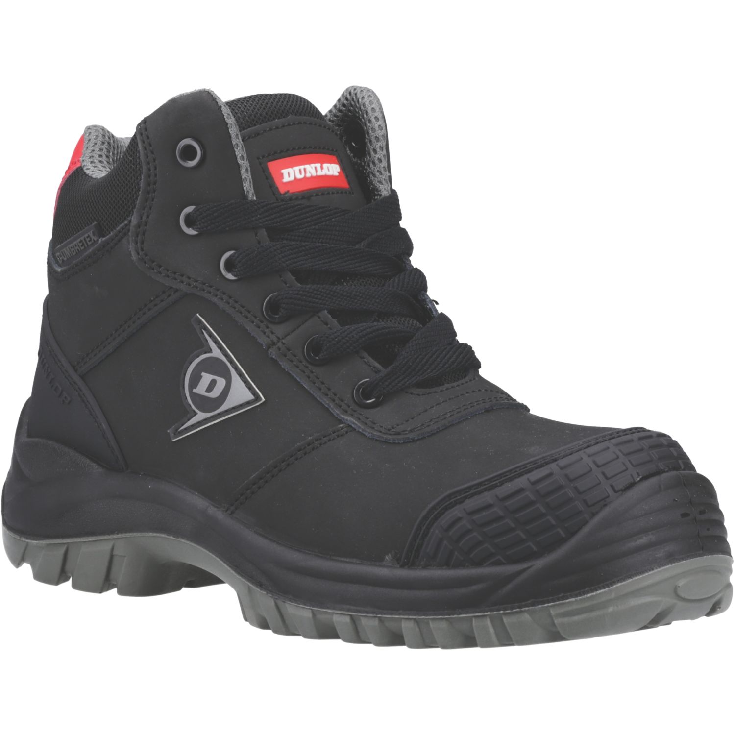 Dunlop First One Adv Titan Size 12 Black Waterproof Safety Boots (576EC)