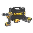 DeWalt DCD796E2T-GB 18V 2 x 1.7Ah Li-Ion PowerStack Brushless Cordless Combi Drill