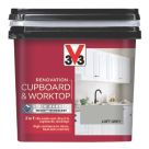 V33 750ml Loft Grey Satin Kitchen Cupboard Paint