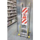 Essentials Do Not Use This Ladder Eyelet Sign 1885mm x 300mm