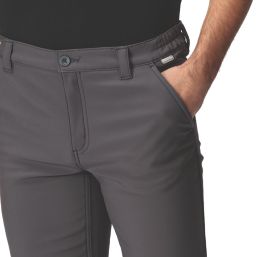 Regatta Fenton Work Trousers Seal Grey 44" W 32" L