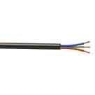 Time 3183Y Black 3-Core 1.5mm² Flexible Cable 25m Drum