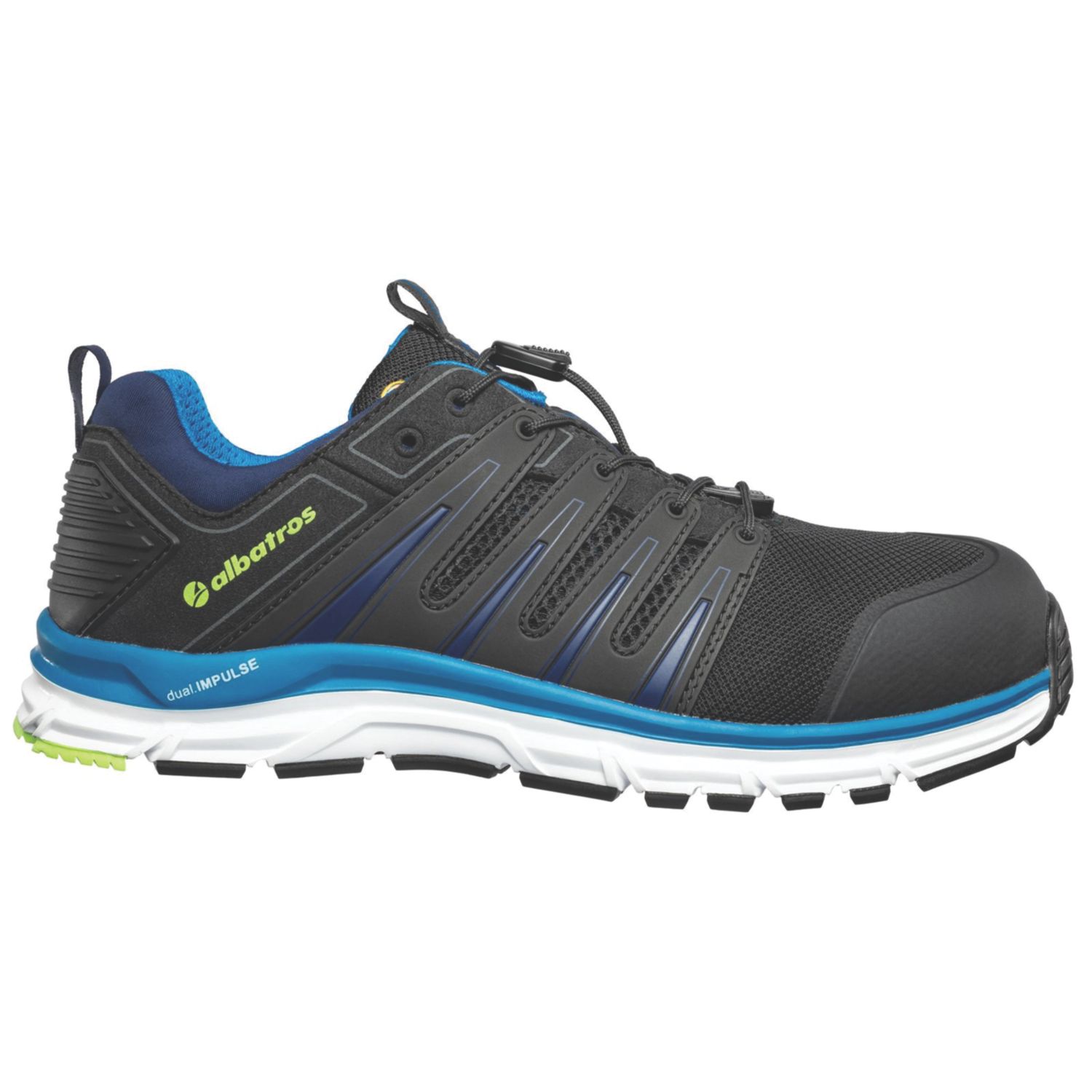 Albatros Breeze Impulse Size 10.5 Blue Safety Trainers (576KE)