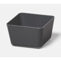 Essentials Nitaki Plastic Cutlery Tray 90mm x 90mm Grey