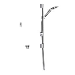 Mira Mode Dual HP/Combi Rear-Fed Chrome Thermostatic Digital Bath/Shower Mixer