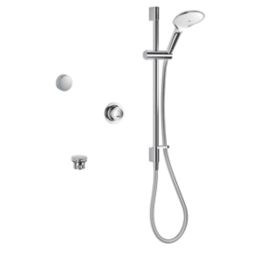 Mira Mode Dual HP/Combi Rear-Fed Chrome Thermostatic Digital Bath/Shower Mixer