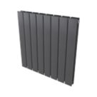 Ximax Oceanus 600mm x 595mm 1952BTU Anthracite Vertical Designer Radiator