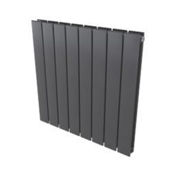 Ximax Oceanus 600mm x 595mm 1952BTU Anthracite Vertical Designer Radiator