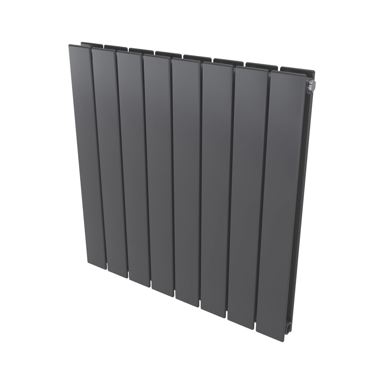 Ximax Oceanus 600mm x 595mm 1952BTU Anthracite Vertical Designer Radiator (576TP)